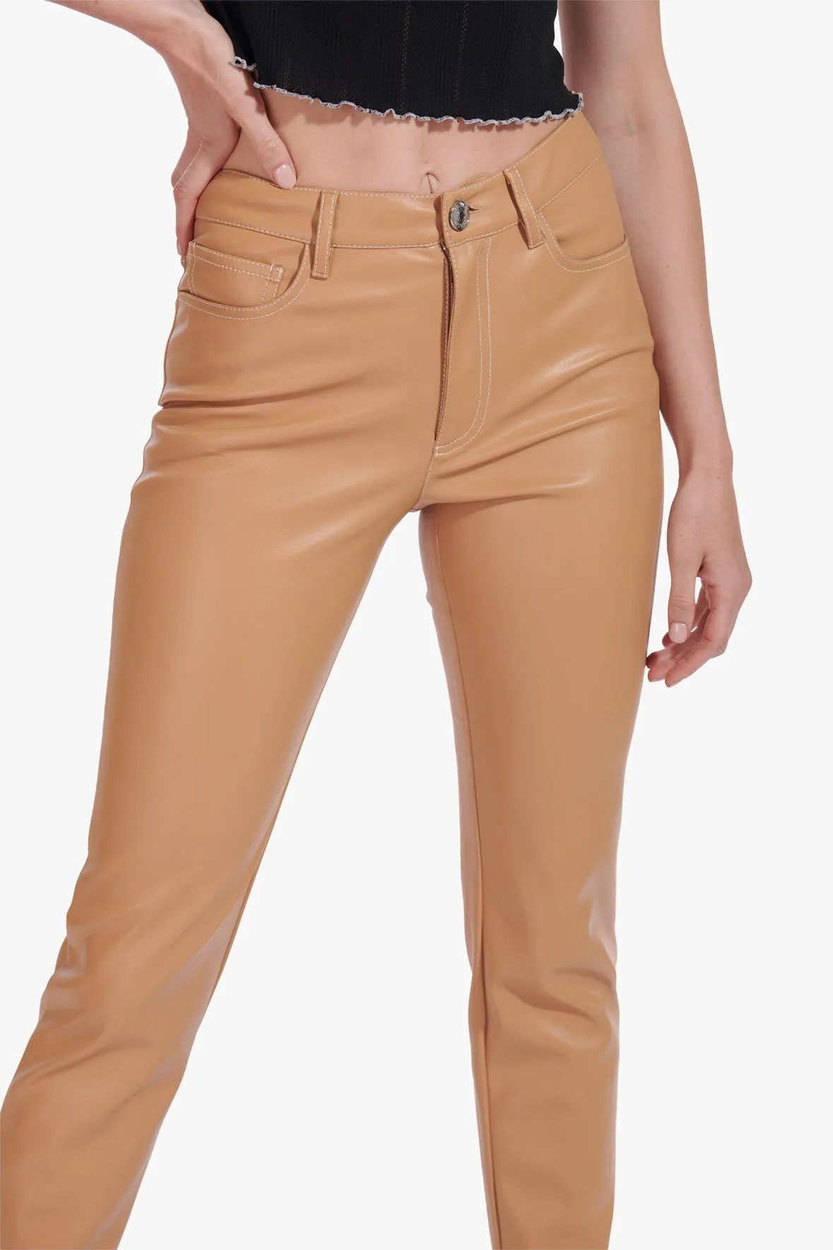 ELLIOT PANT | DOE VEGAN LEATHER