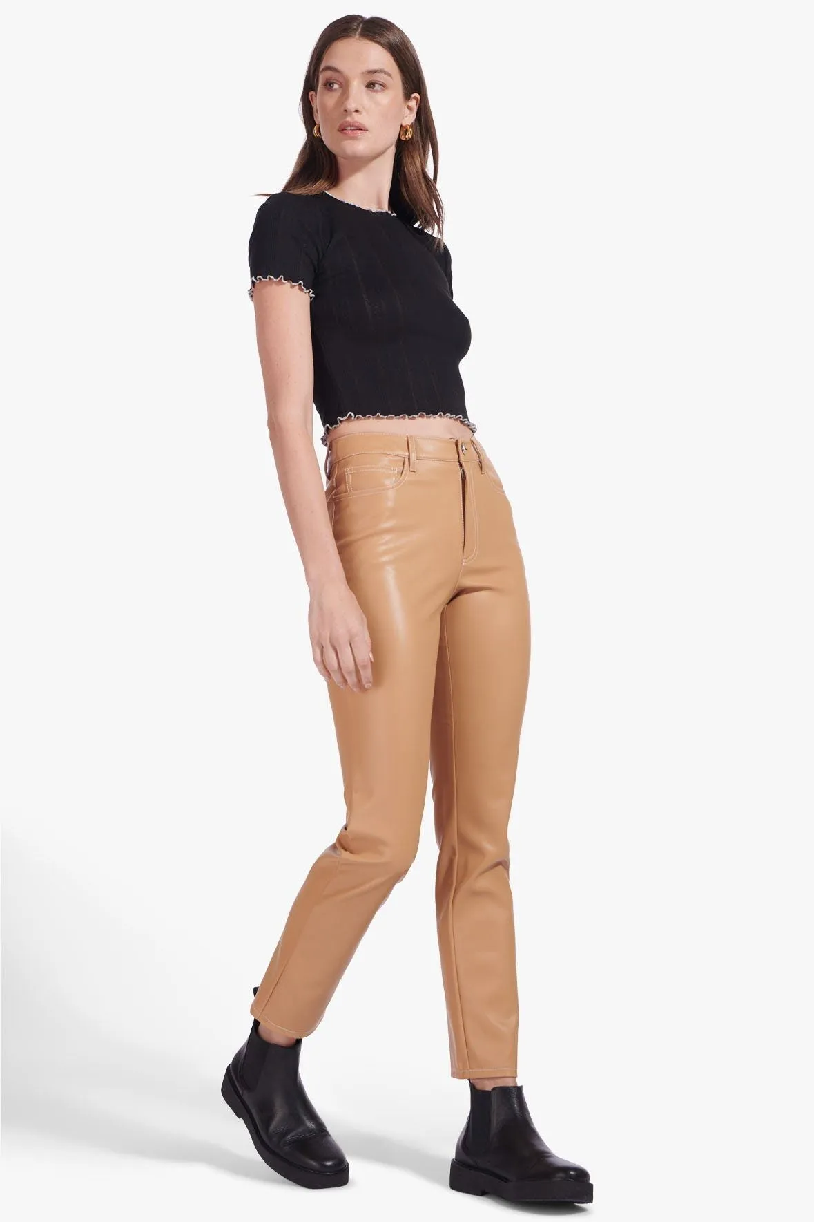 ELLIOT PANT | DOE VEGAN LEATHER