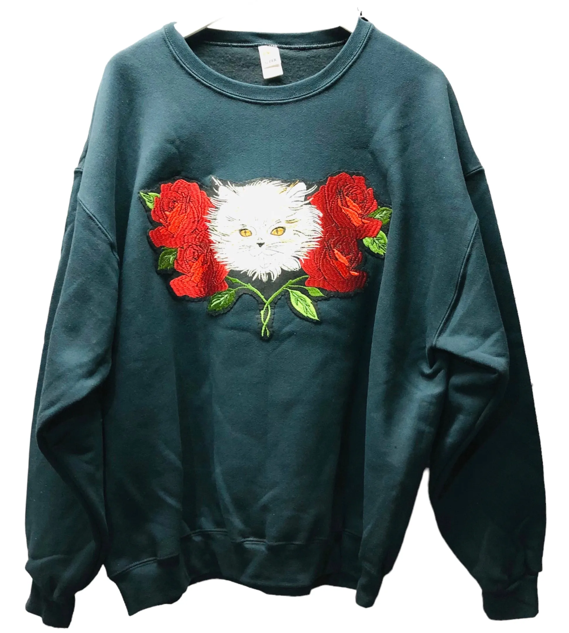 Embellished Cat Sweater