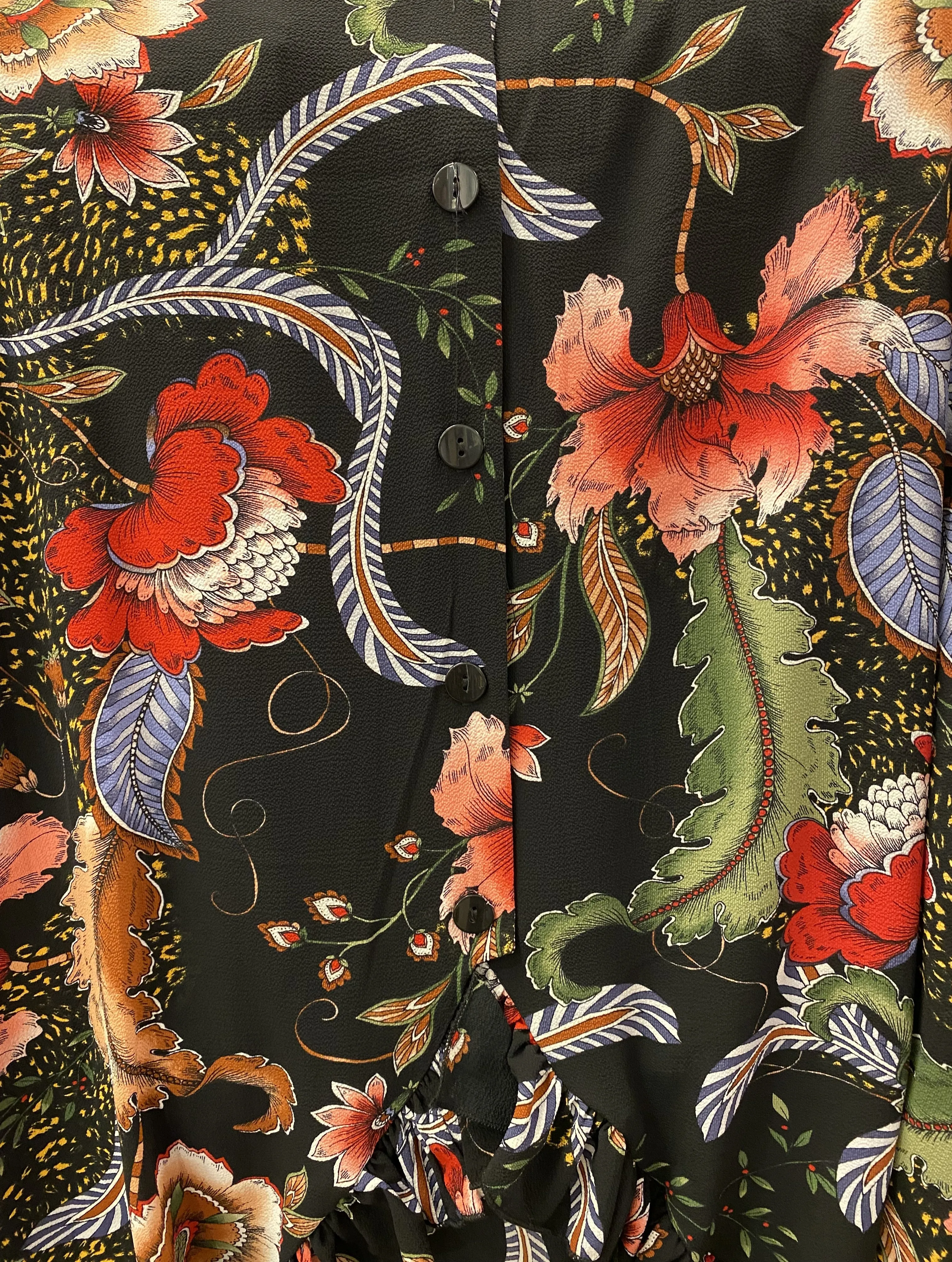 Ember Ruffled Tunic