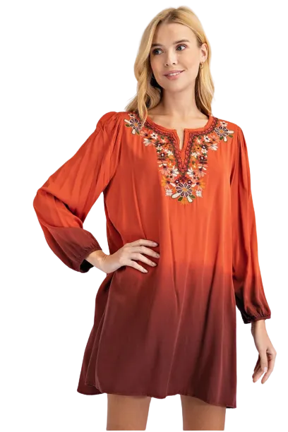Embroidered Mini/Tunic
