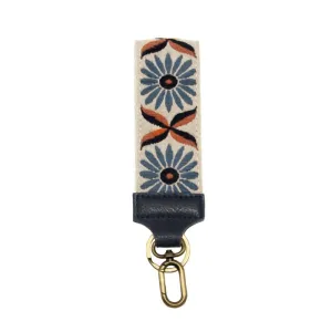 Embroidered Wristlet Keychain