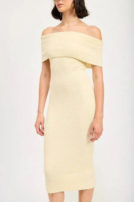 Emory Park Strapless Bodycon Midi Dress