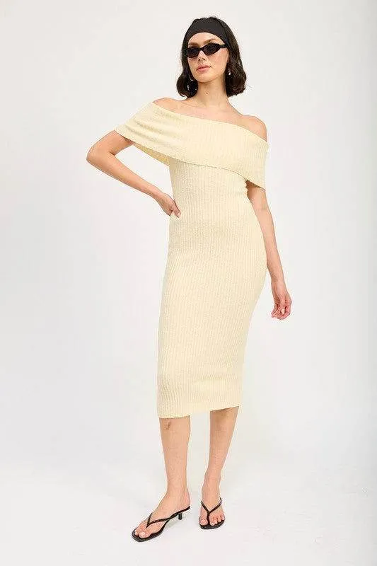 Emory Park Strapless Bodycon Midi Dress