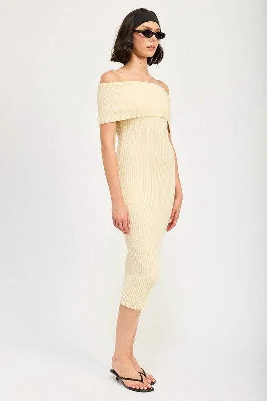 Emory Park Strapless Bodycon Midi Dress