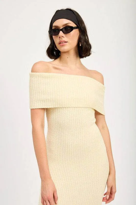 Emory Park Strapless Bodycon Midi Dress