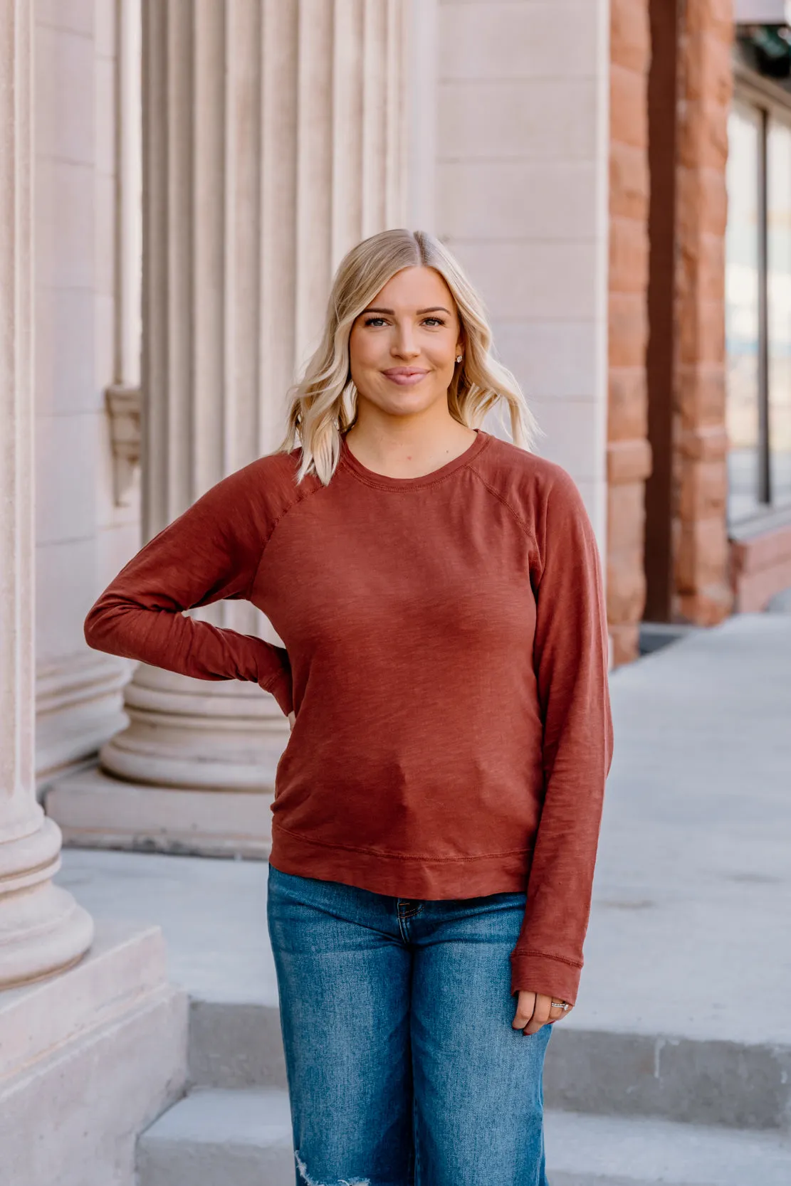 Everett Basic Long Sleeve | Sable