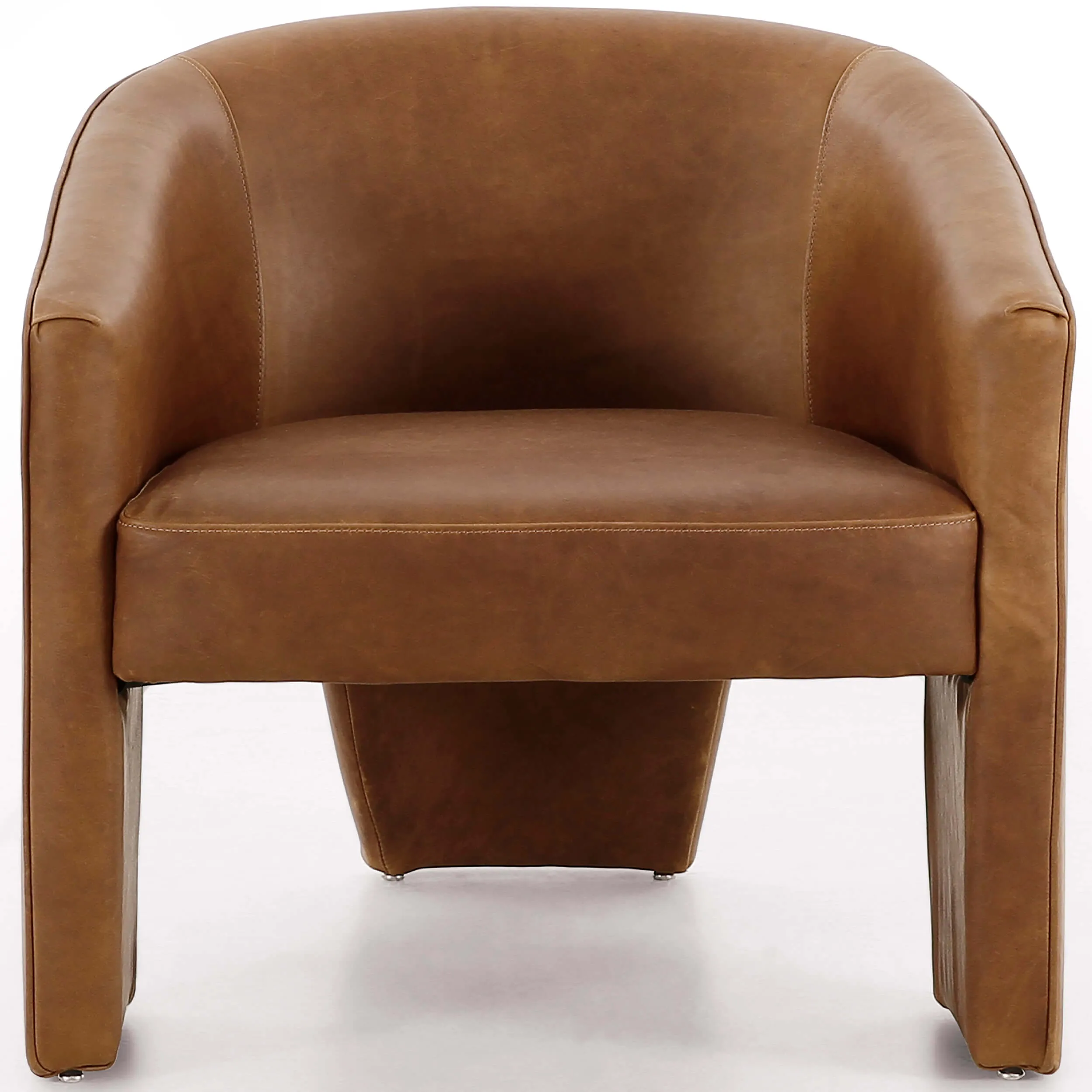 Fae Leather Chair, Heirloom Sienna