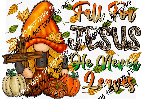 Fall for Jesus DTF and UV Transfer Bundle