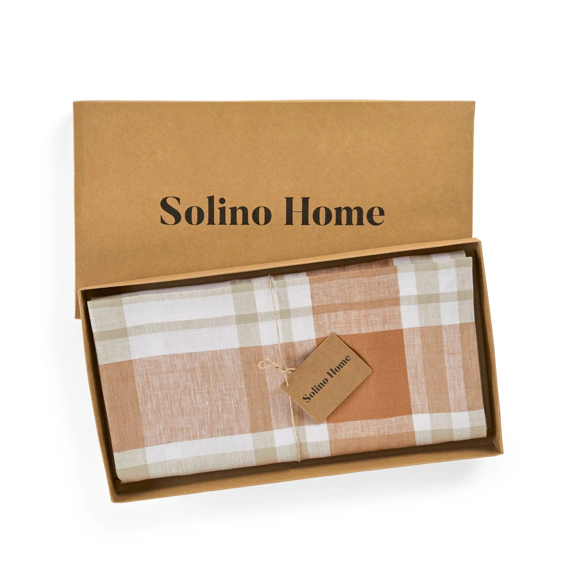 Fall Harvest Plaid Table Throw