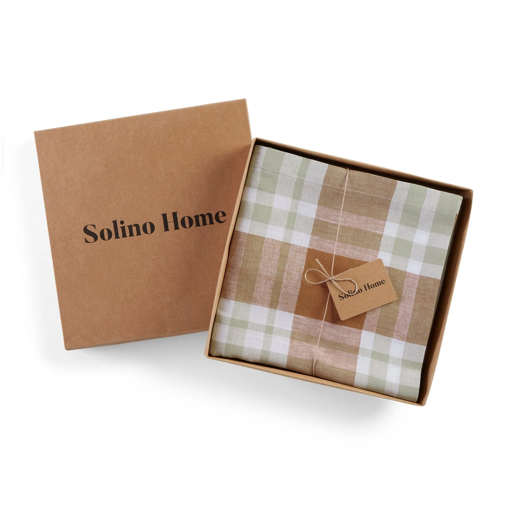 Fall Harvest Plaid Tablecloth