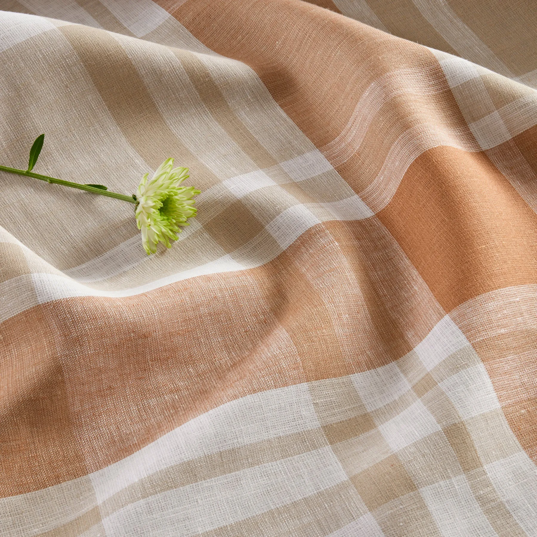 Fall Harvest Plaid Tablecloth