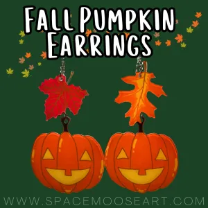 Fall Pumpkin Earrings