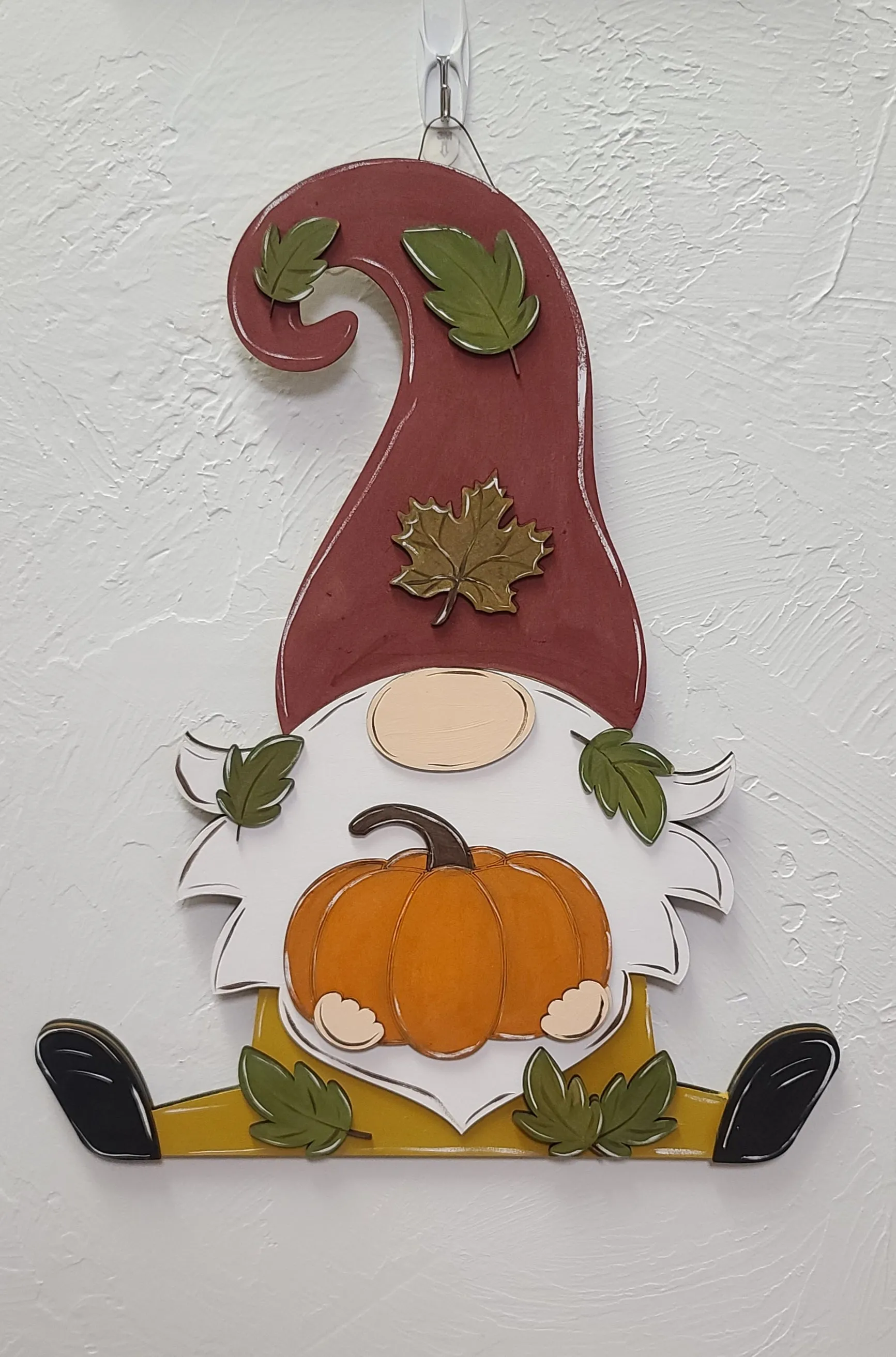 Fall Sitting Gnome