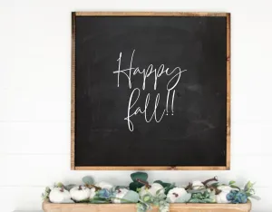 Fall Wood sign | Happy Fall Sign |  Fall Sign | Fall Decor |