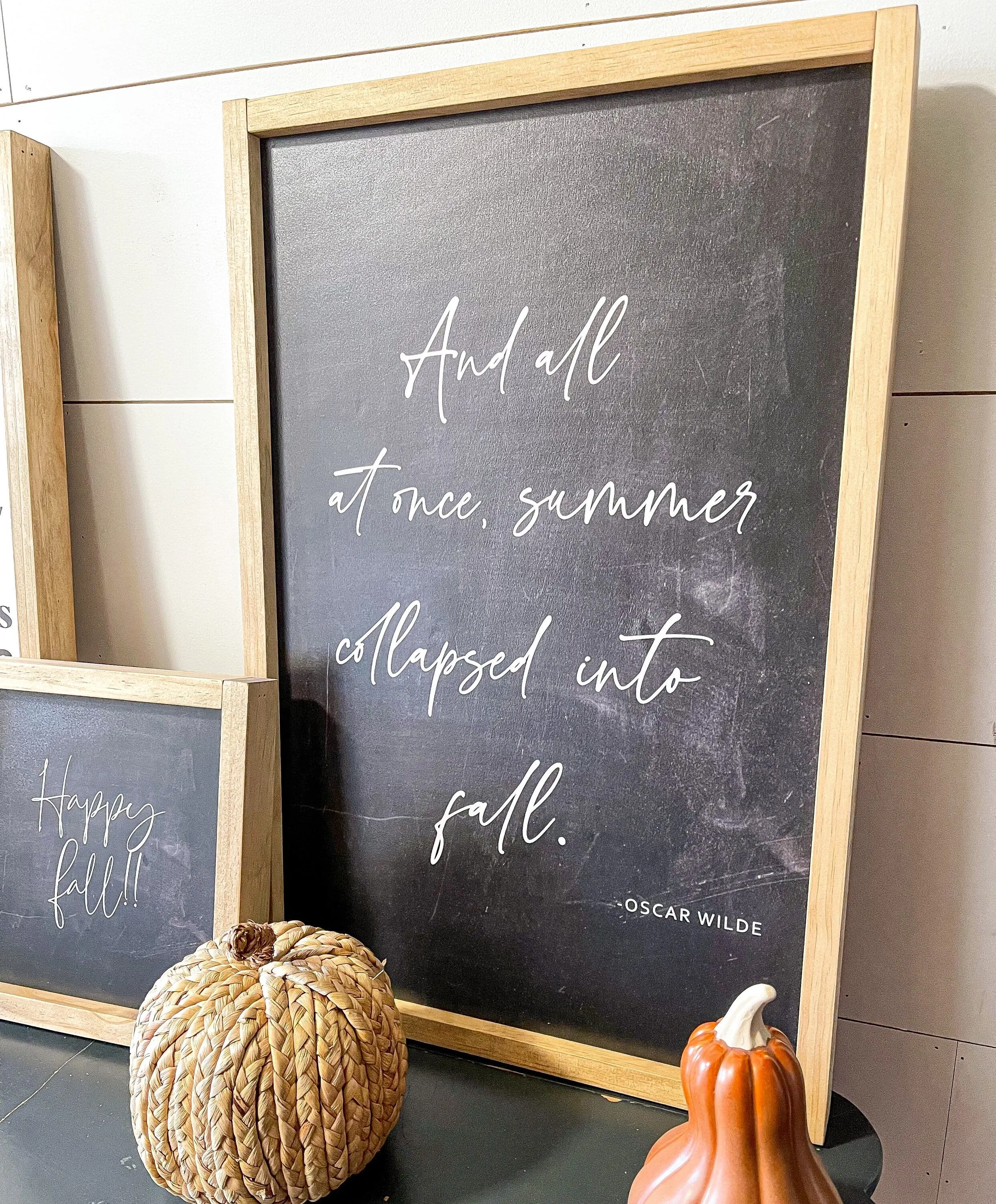 Fall Wood sign | Happy Fall Sign |  Fall Sign | Fall Decor |