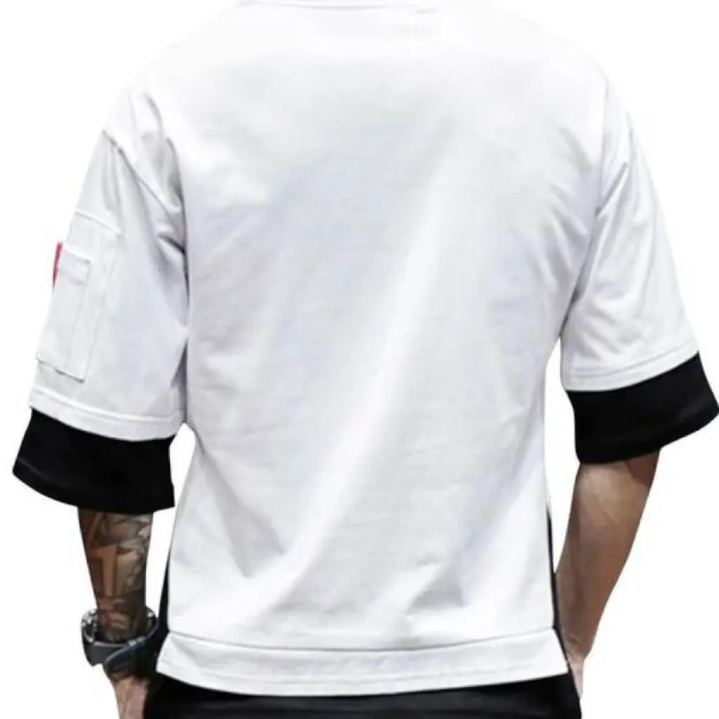 Fashionable Casual Solid T-Shirt For Men
