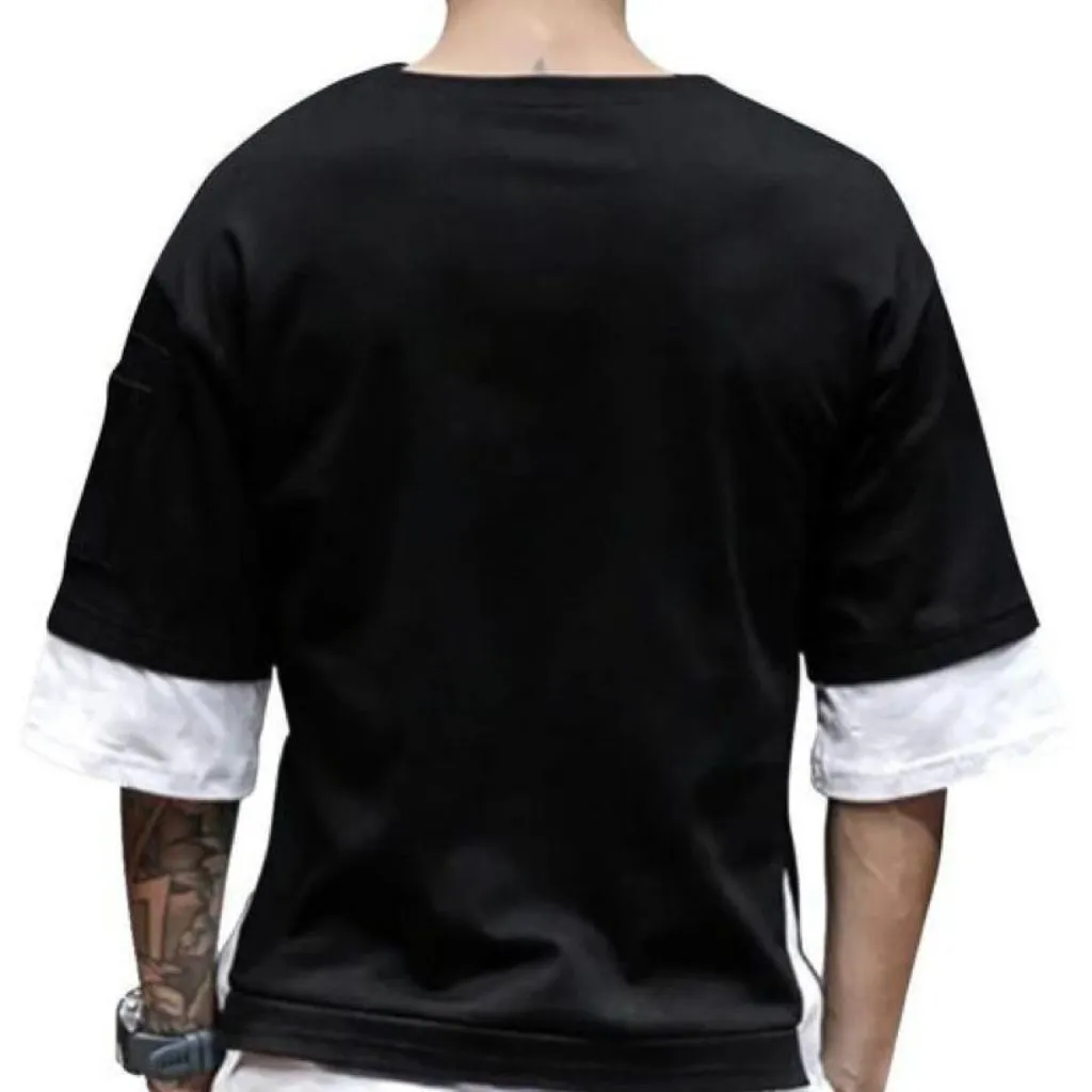 Fashionable Casual Solid T-Shirt For Men