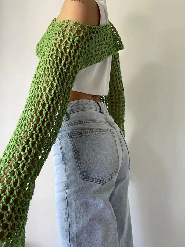 Fashionkova Tiphane Knit Crop Top