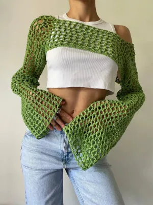 Fashionkova Tiphane Knit Crop Top
