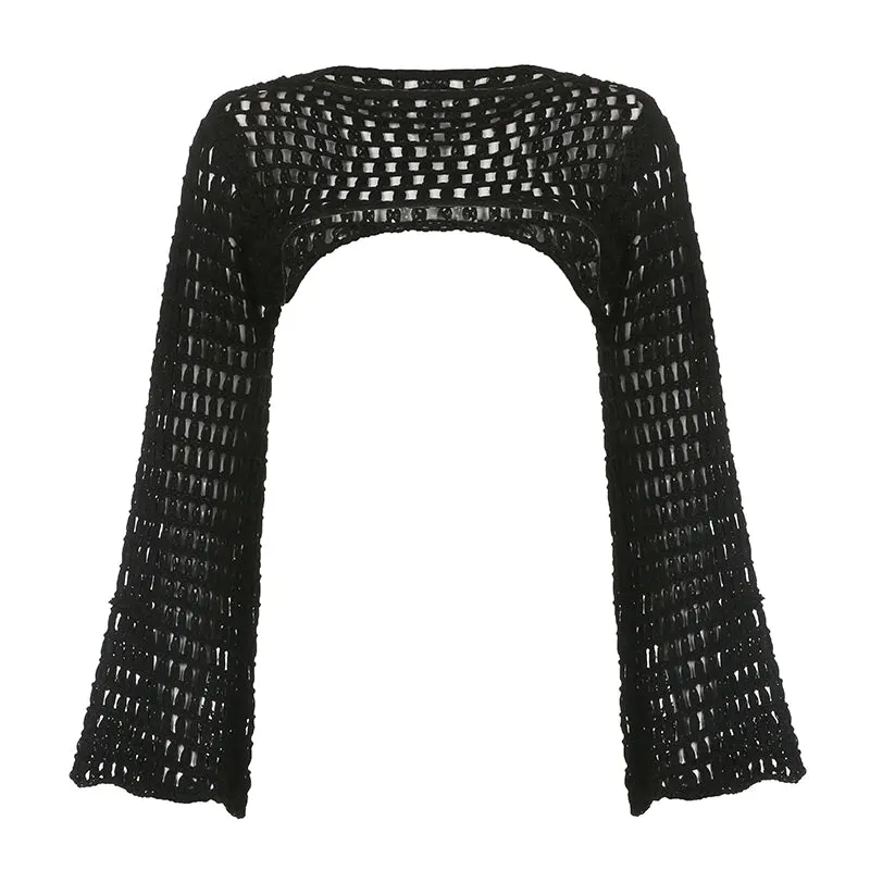 Fashionkova Tiphane Knit Crop Top