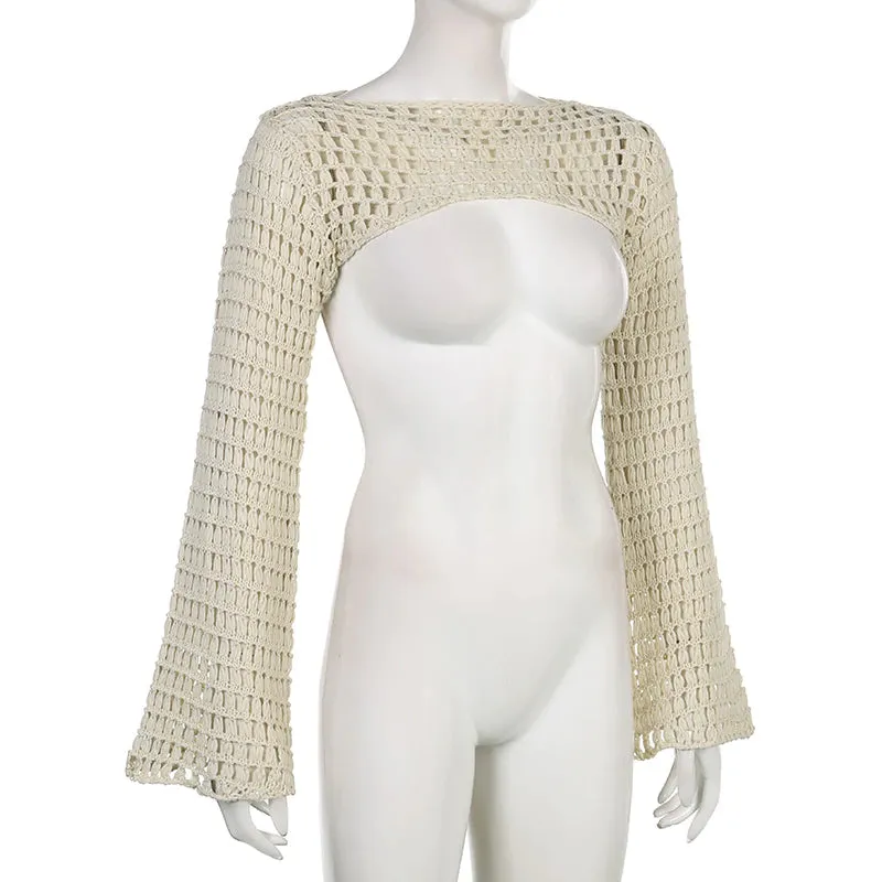 Fashionkova Tiphane Knit Crop Top