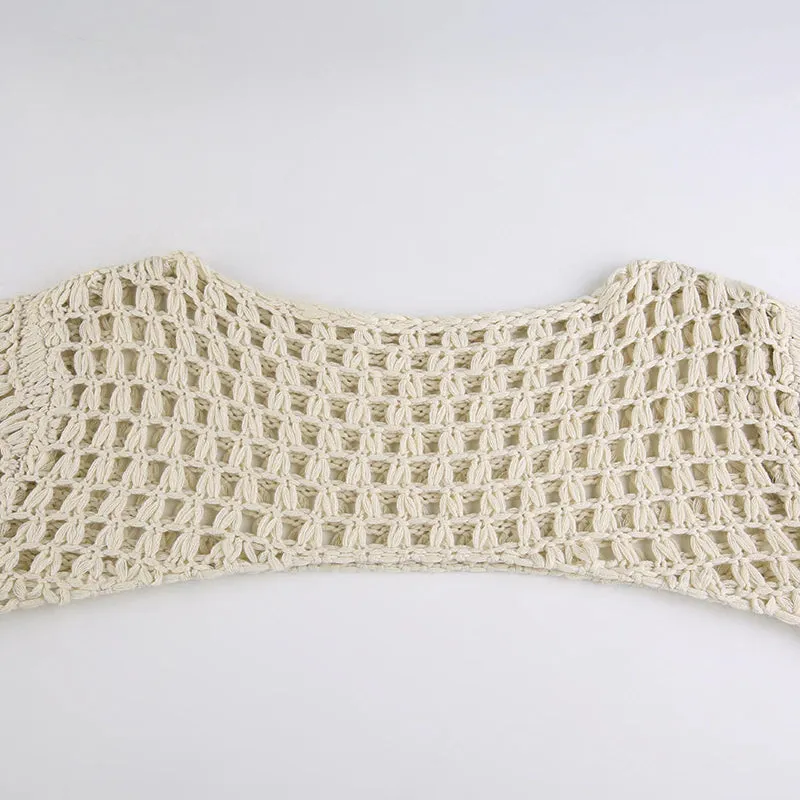 Fashionkova Tiphane Knit Crop Top