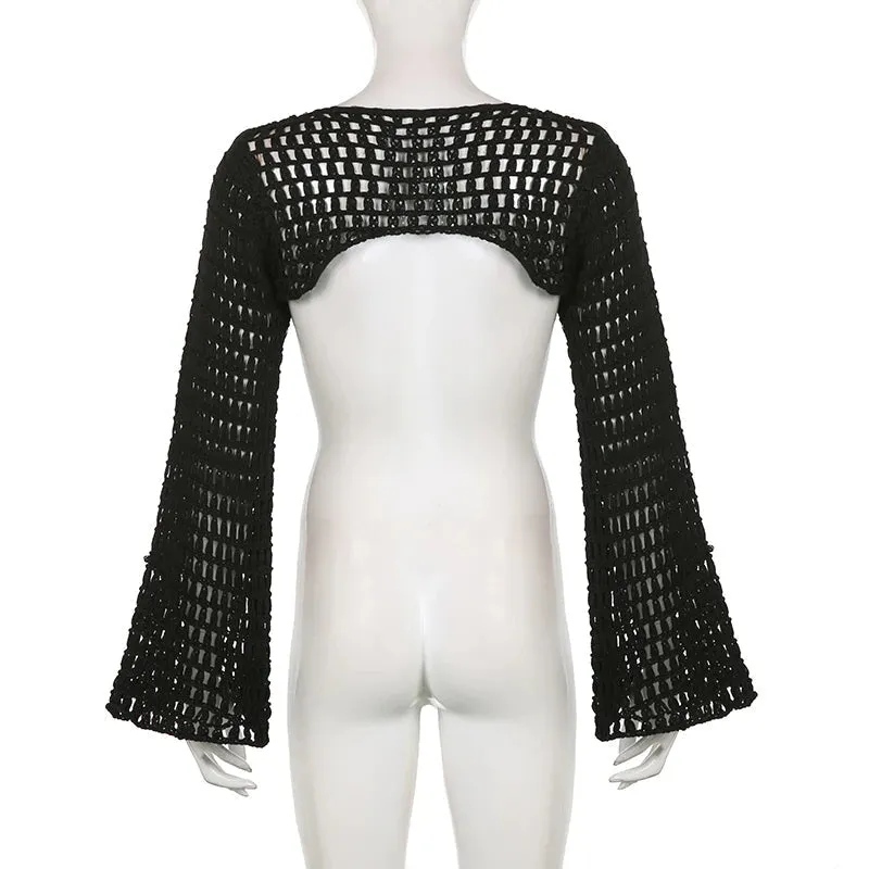 Fashionkova Tiphane Knit Crop Top