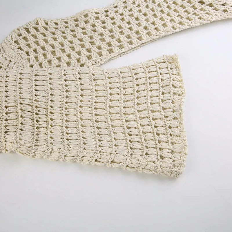 Fashionkova Tiphane Knit Crop Top
