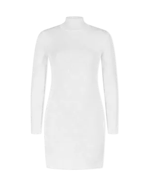 Fendi Brush Long Sleeve Mini Dress