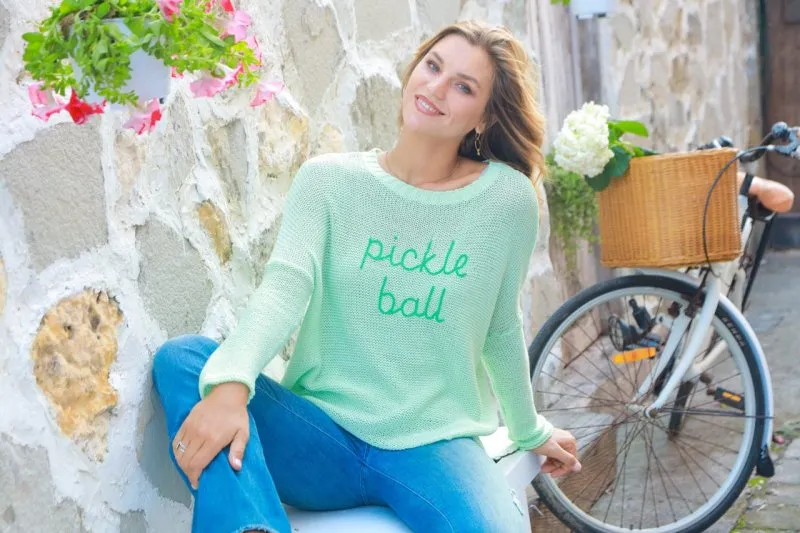 Final Sale- Pickleball Sweater