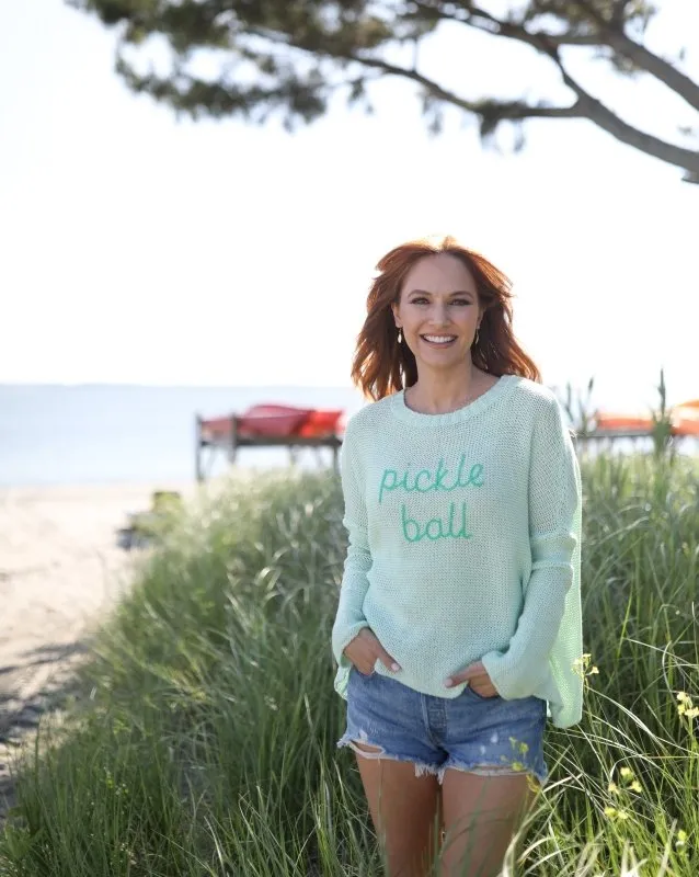 Final Sale- Pickleball Sweater