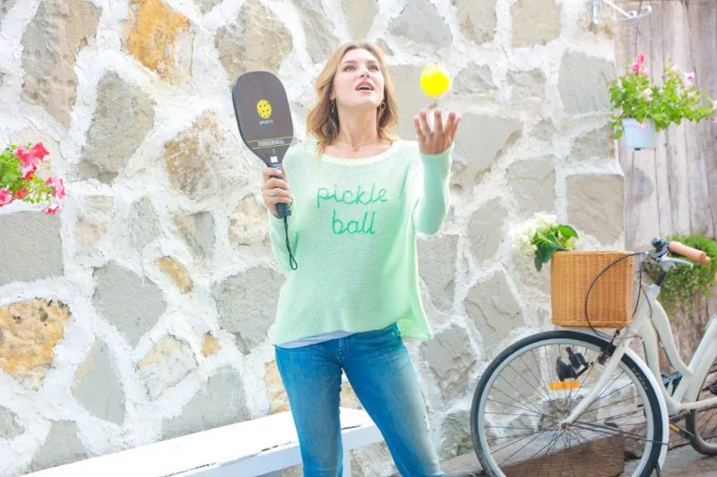 Final Sale- Pickleball Sweater
