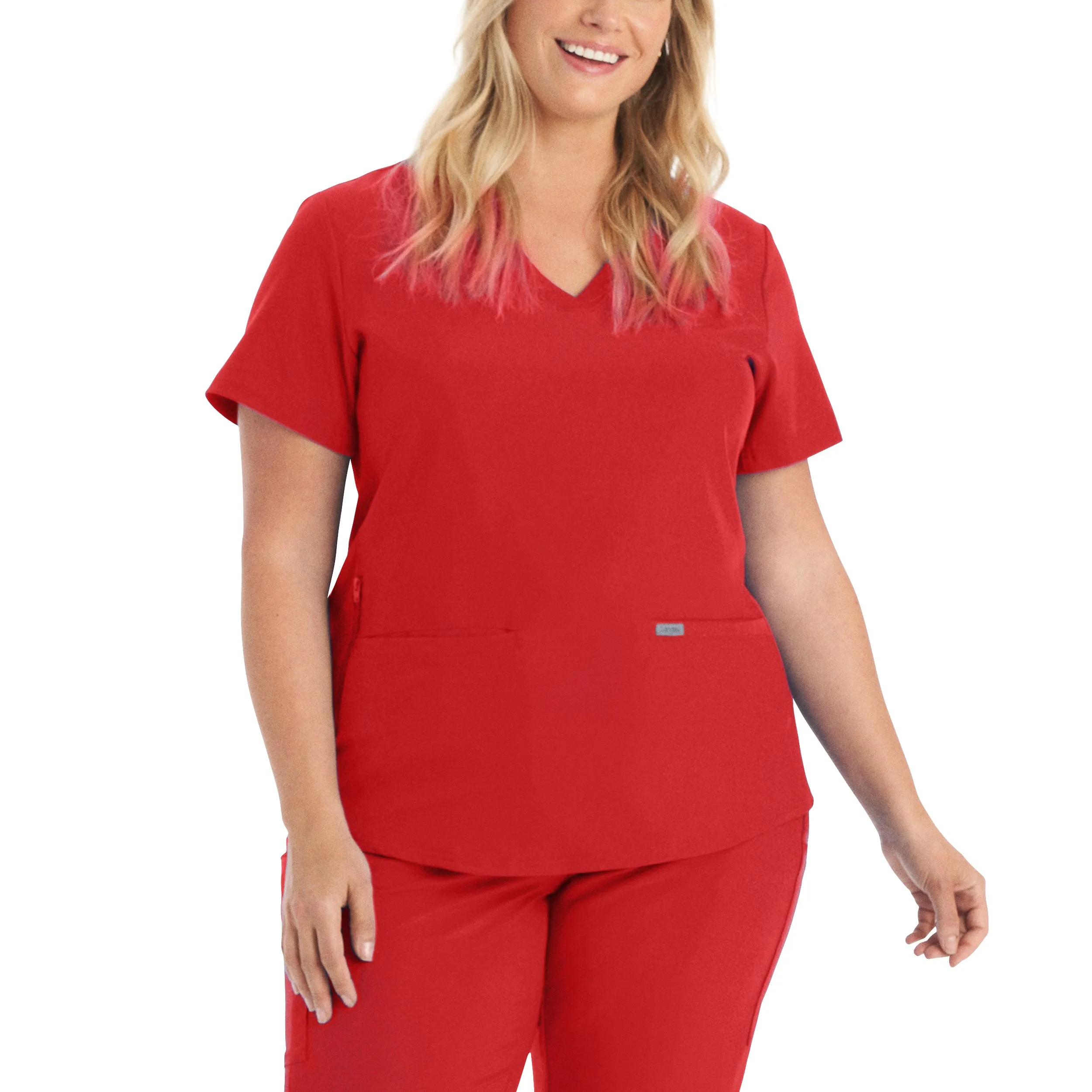 Forward - Women's 3-Pocket V-Neck Scrub Top (1)