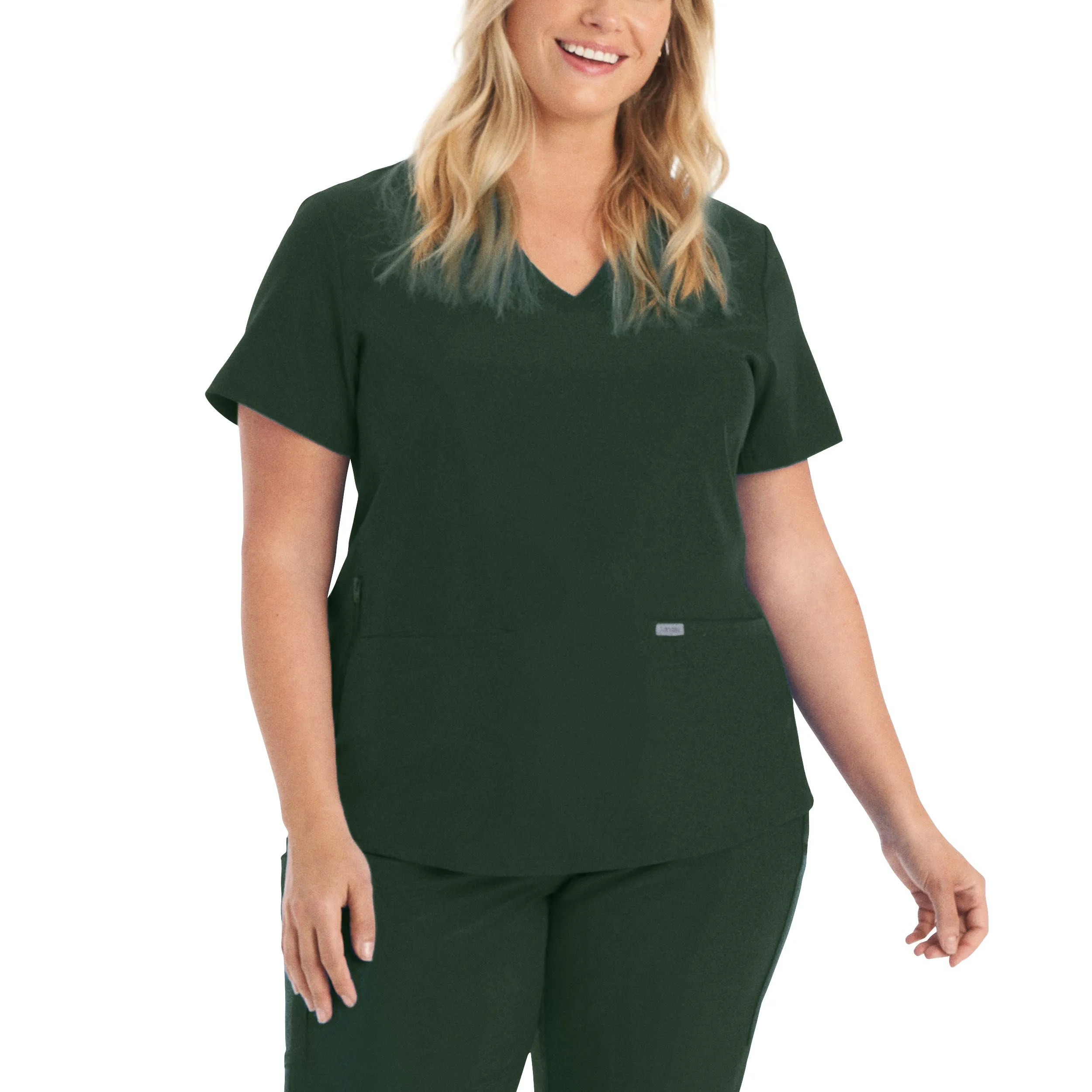 Forward - Women's 3-Pocket V-Neck Scrub Top (1)