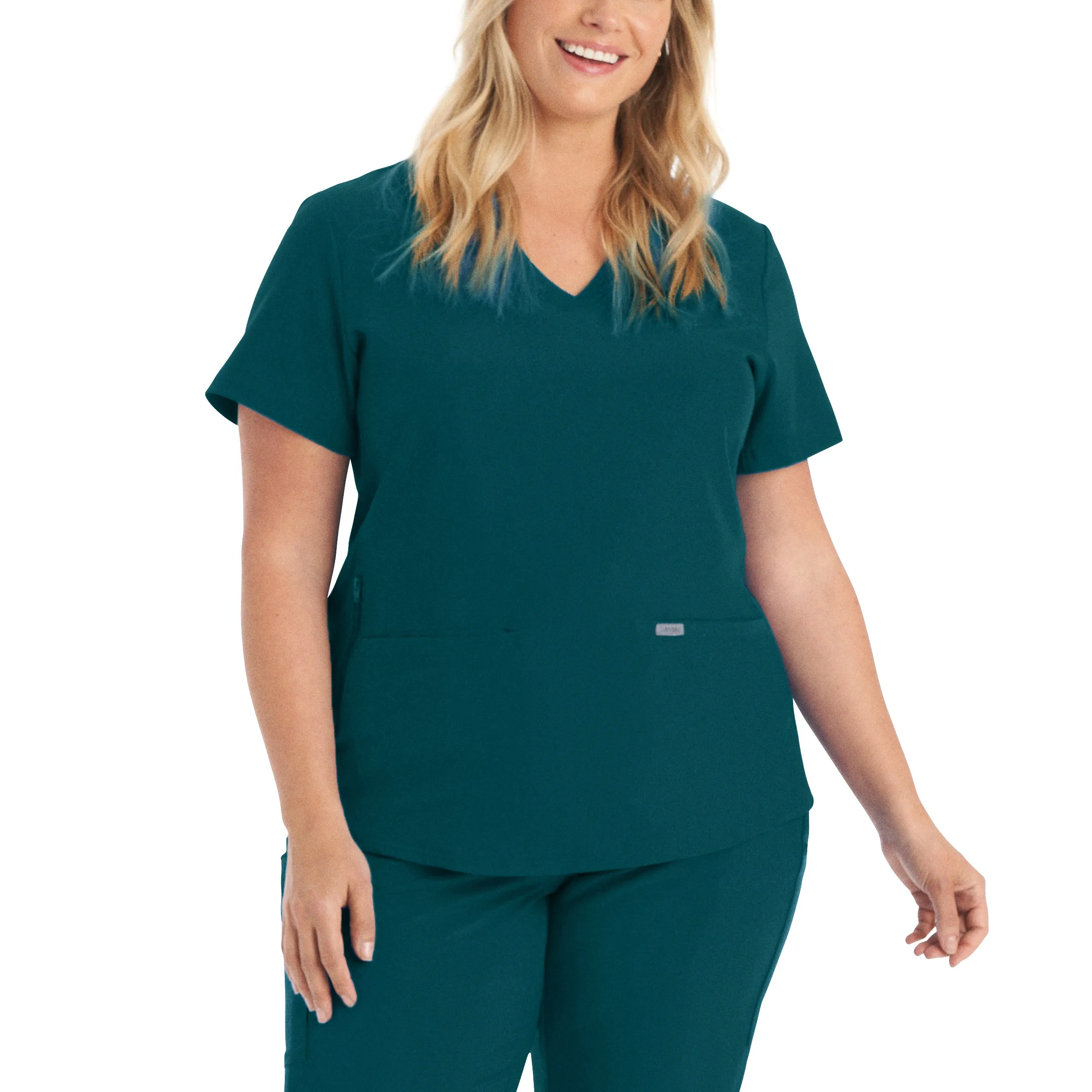 Forward - Women's 3-Pocket V-Neck Scrub Top (1)