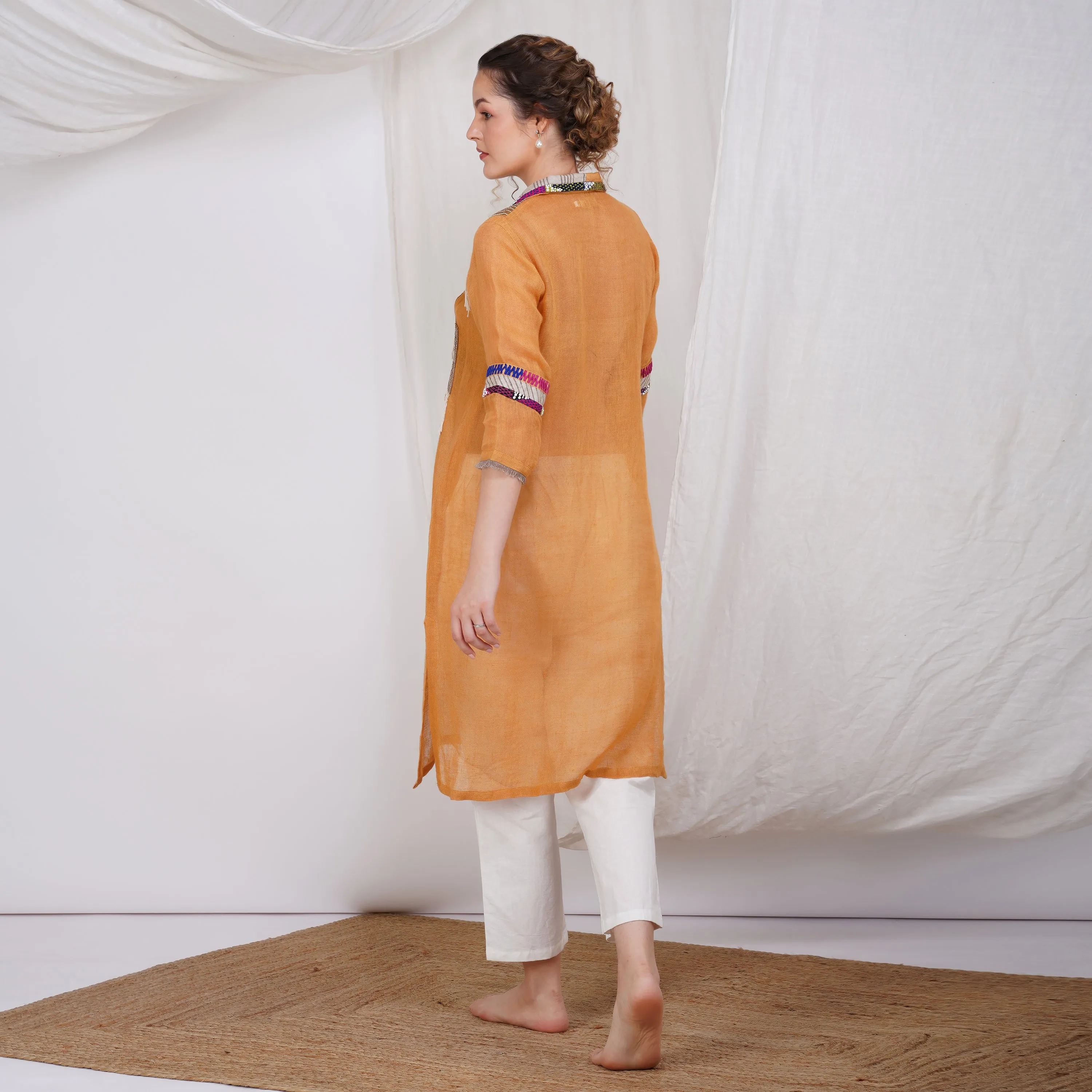 Fringy Patch and Pearl Tunic and Dress