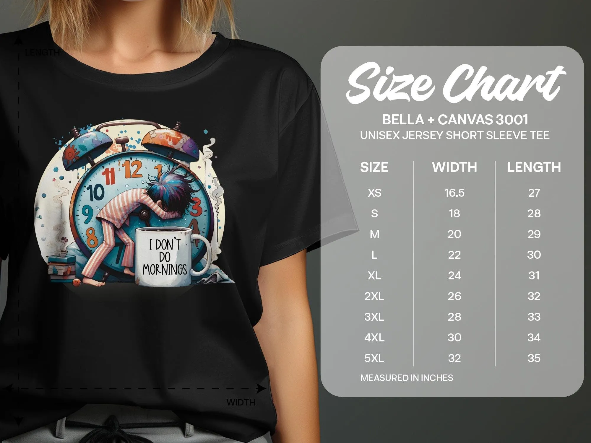 Funny Alarm Clock Sweatshirt, I Don't Do Mornings, Sleepyhead Graphic Tee, Unique Illustration, Comfy Casual Wear, Unisex Gift Idea