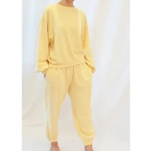 Garment Dye Cotton Terry Sweatshirt By
