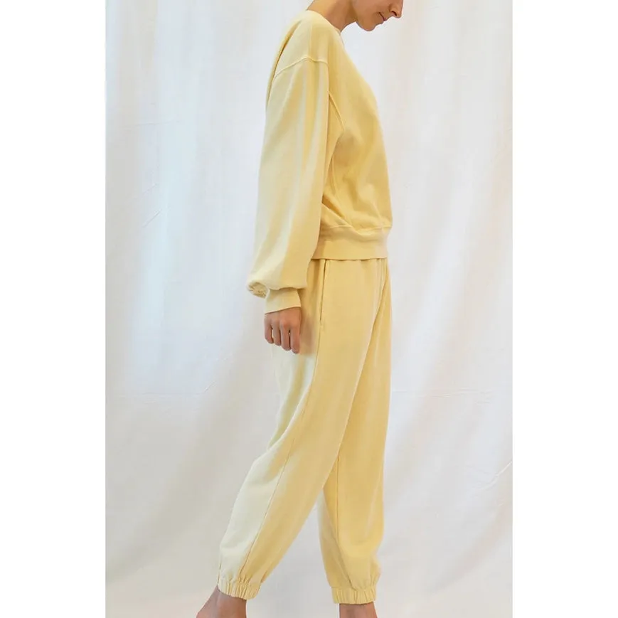 Garment Dye Cotton Terry Sweatshirt By