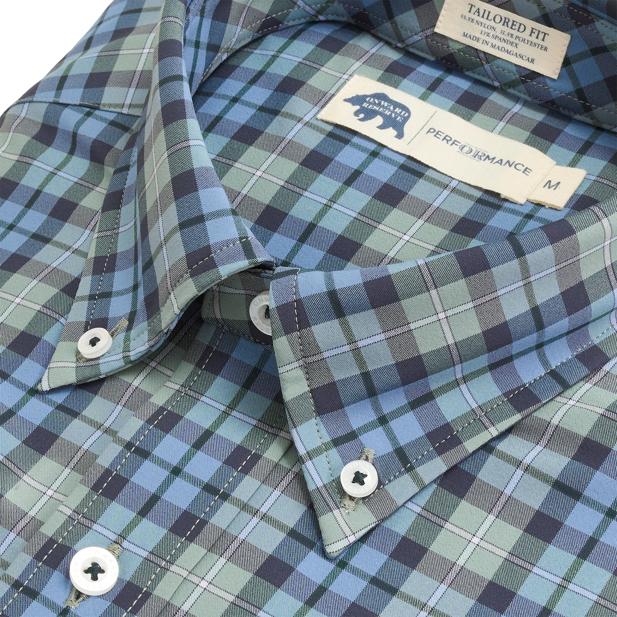 Gibbon Tailored Fit Performance Button Down