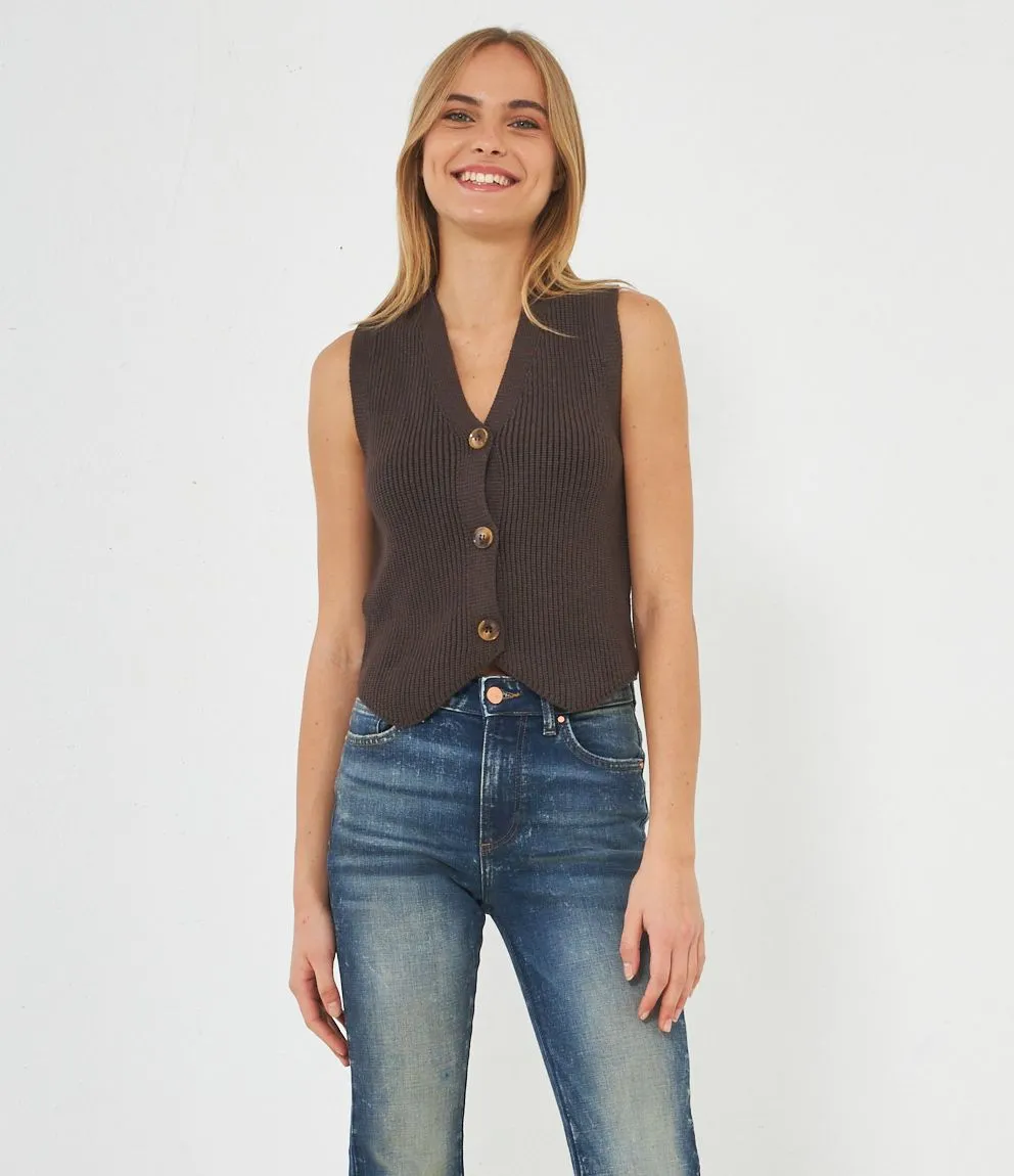 Gilet a costine