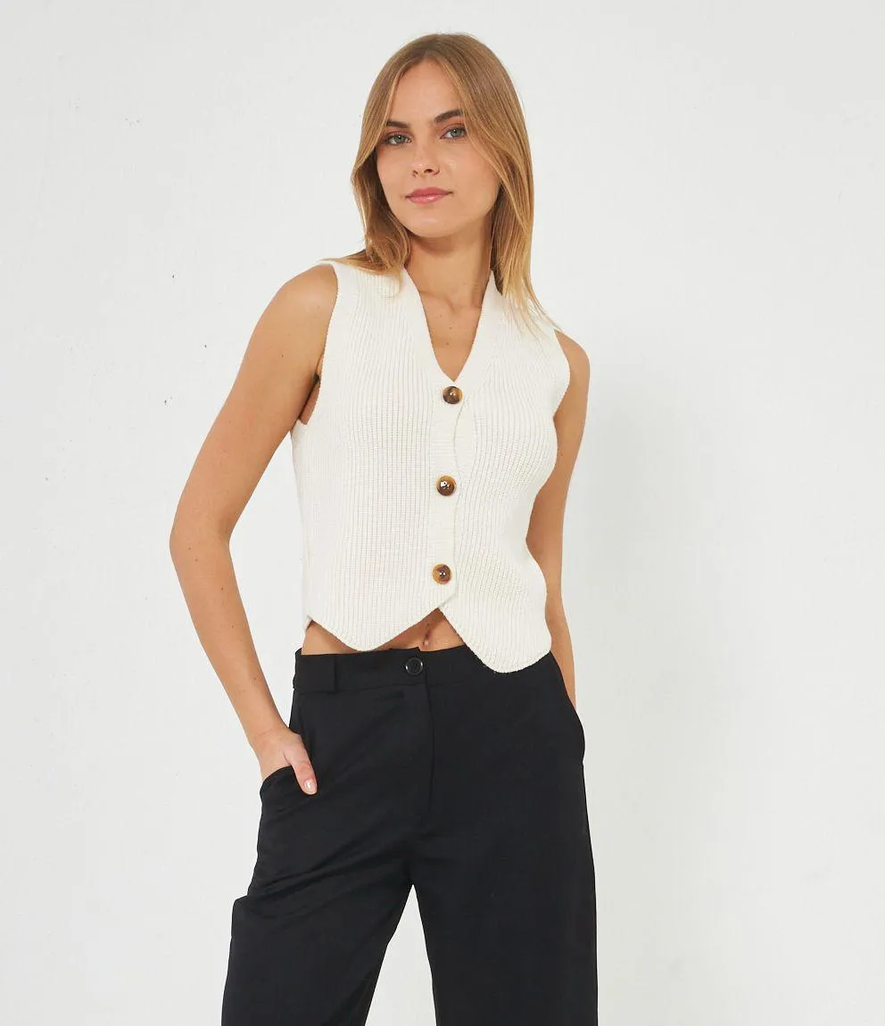 Gilet a costine