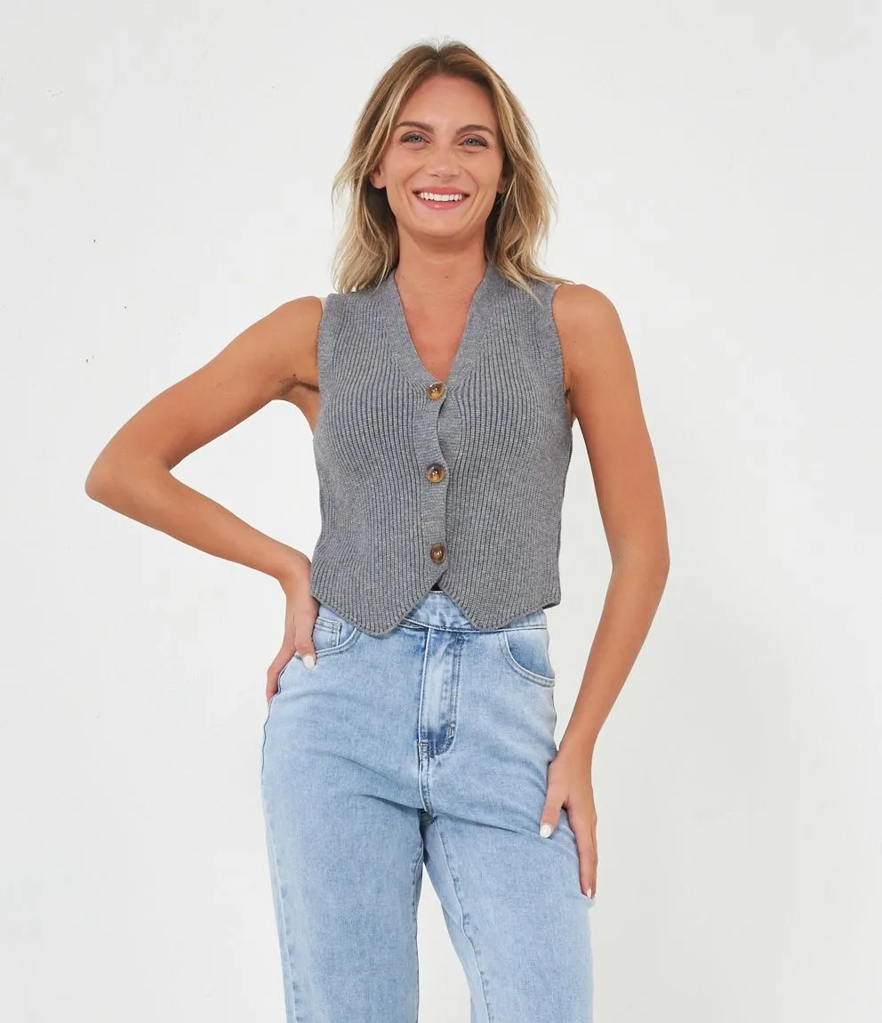 Gilet a costine