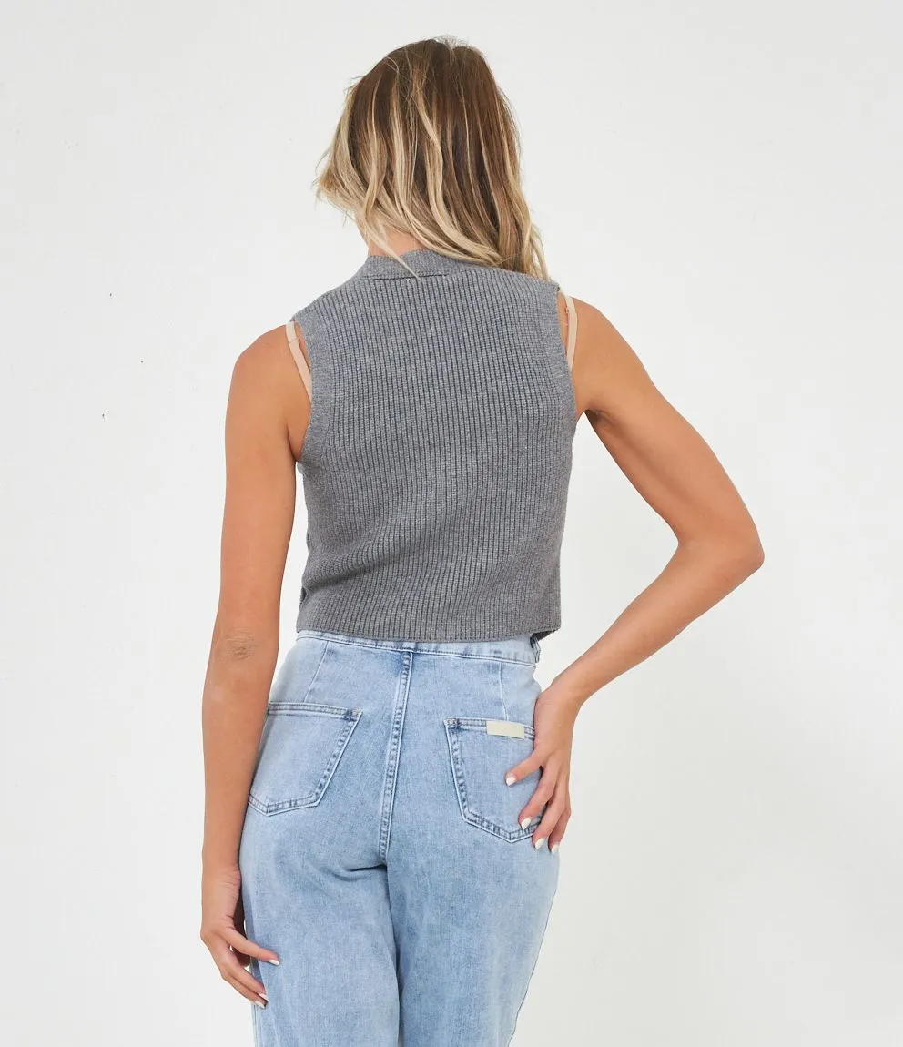 Gilet a costine