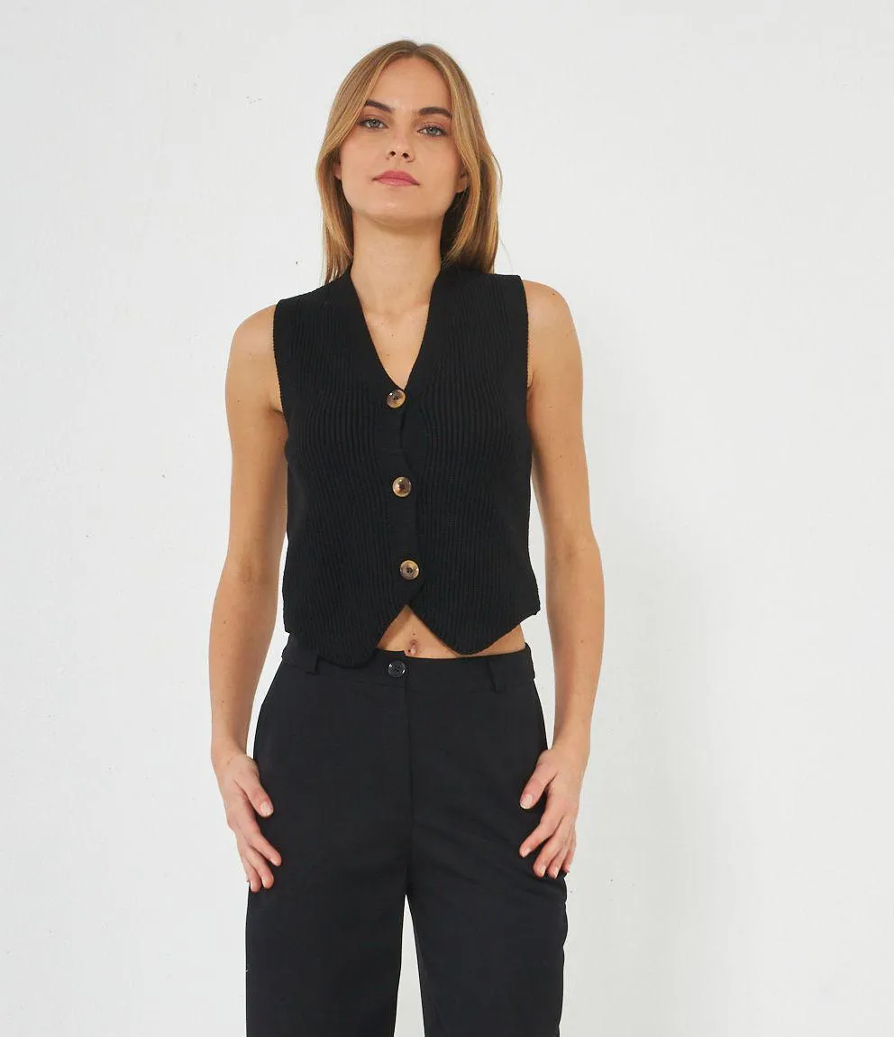 Gilet a costine