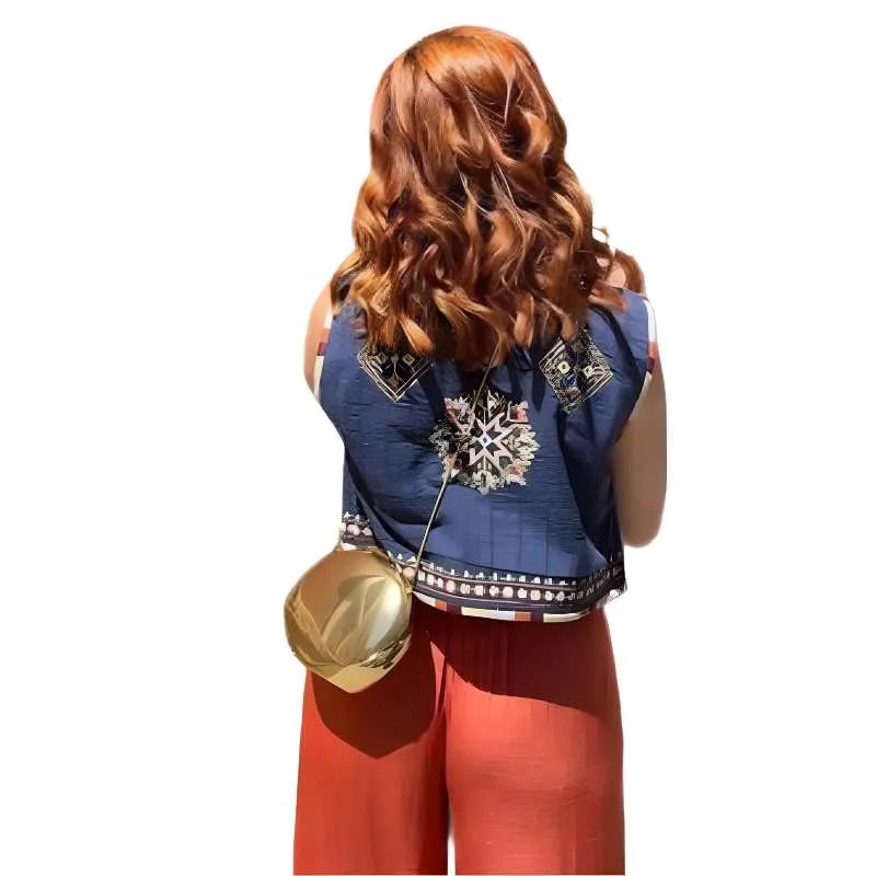 Gilet Embroidered Ladies Vest