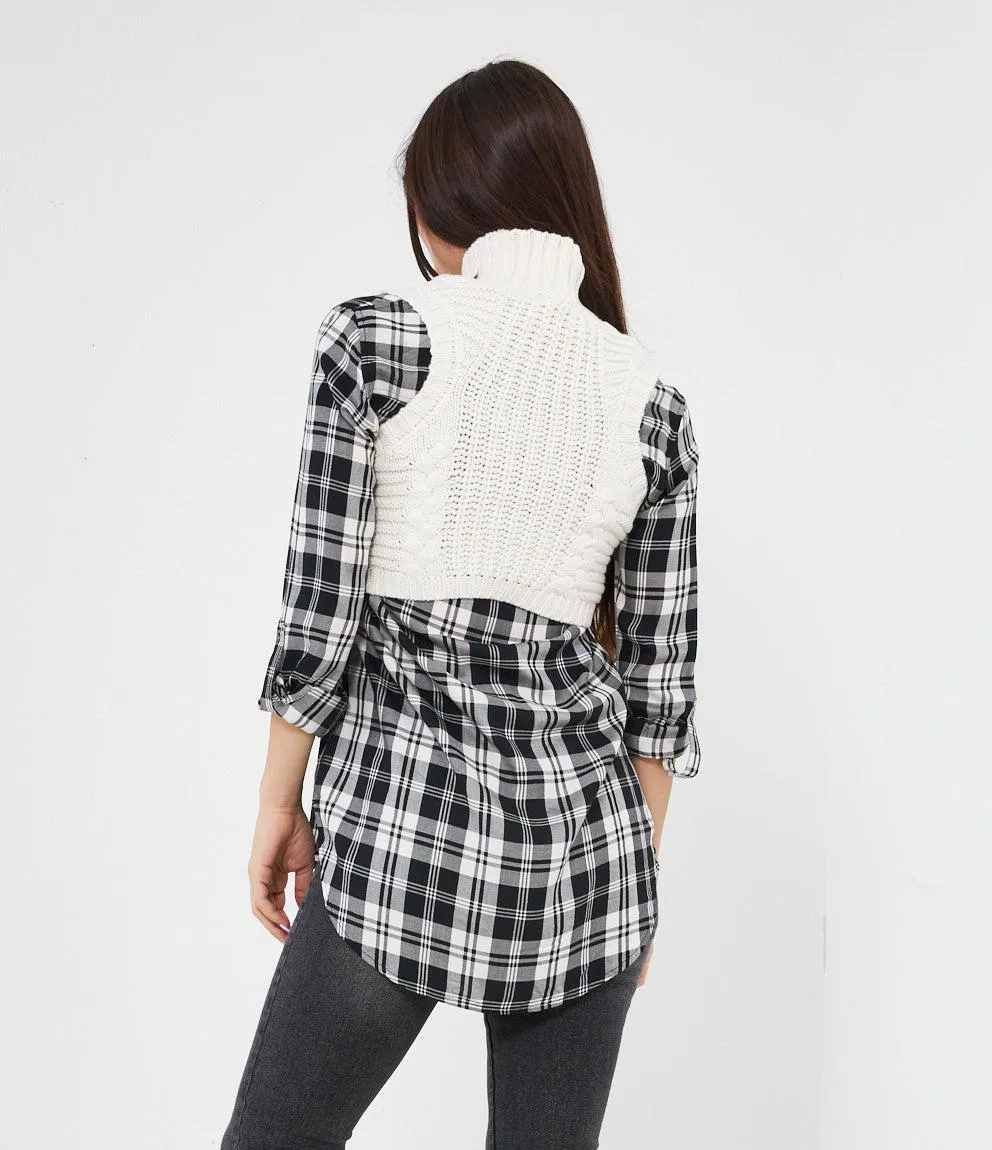 Gilet in maglia