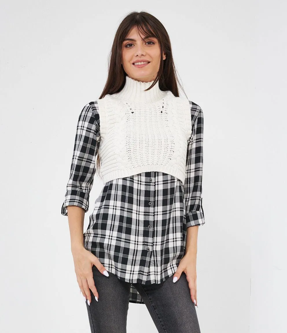 Gilet in maglia