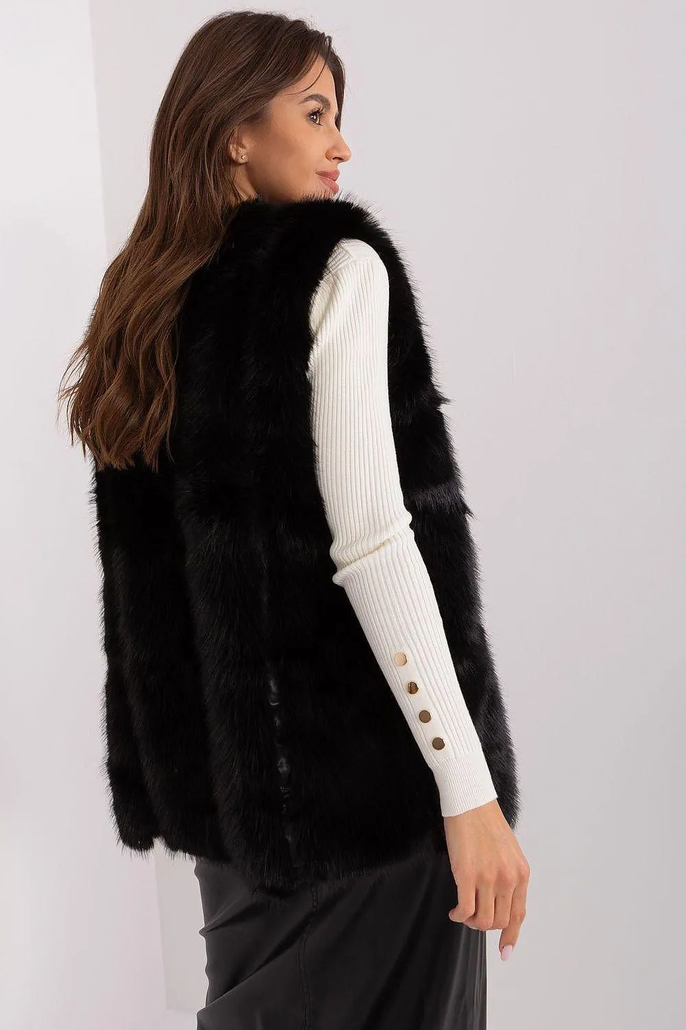 Gilet model AT fur vest